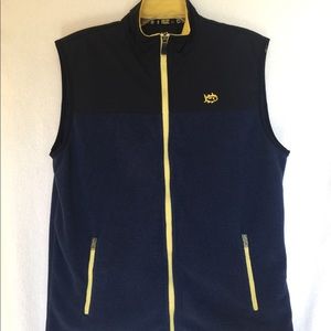 Southern Tide Fleece Zip Vest